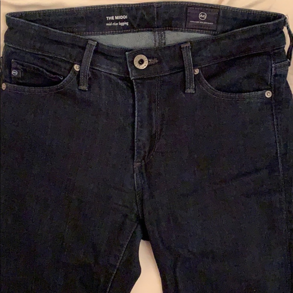 AG dark wash jeans